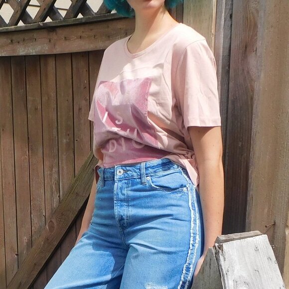 Ichi "Paris Studio" cotton T-shirt Size Large - Picture 4 of 10